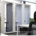 acoustic phone booth Modern design privacy acoustic soundproof office phone booth Manufactory